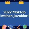 Imtihon javoblari | Rasmiy