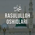 Rasululloh ﷺ Oshiqlari