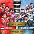 Tiket Indonesia vs Argentina √