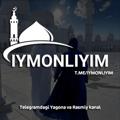 IYMONLIYIM 🤍 | Rasmiy kanali