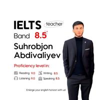 IELTS WRITING 8.5 √Suhrobjon Abdivaliev